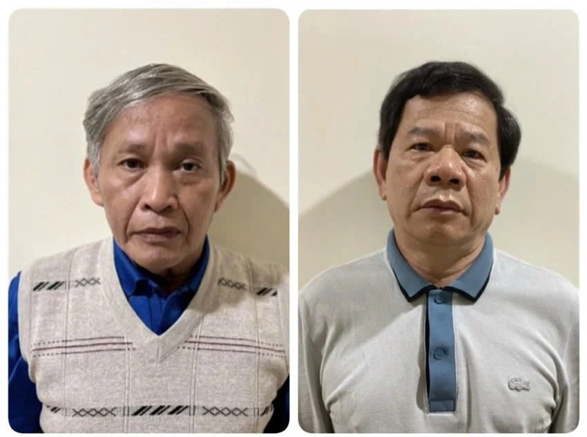 Bị can Cao Khoa và Đặng Văn Minh