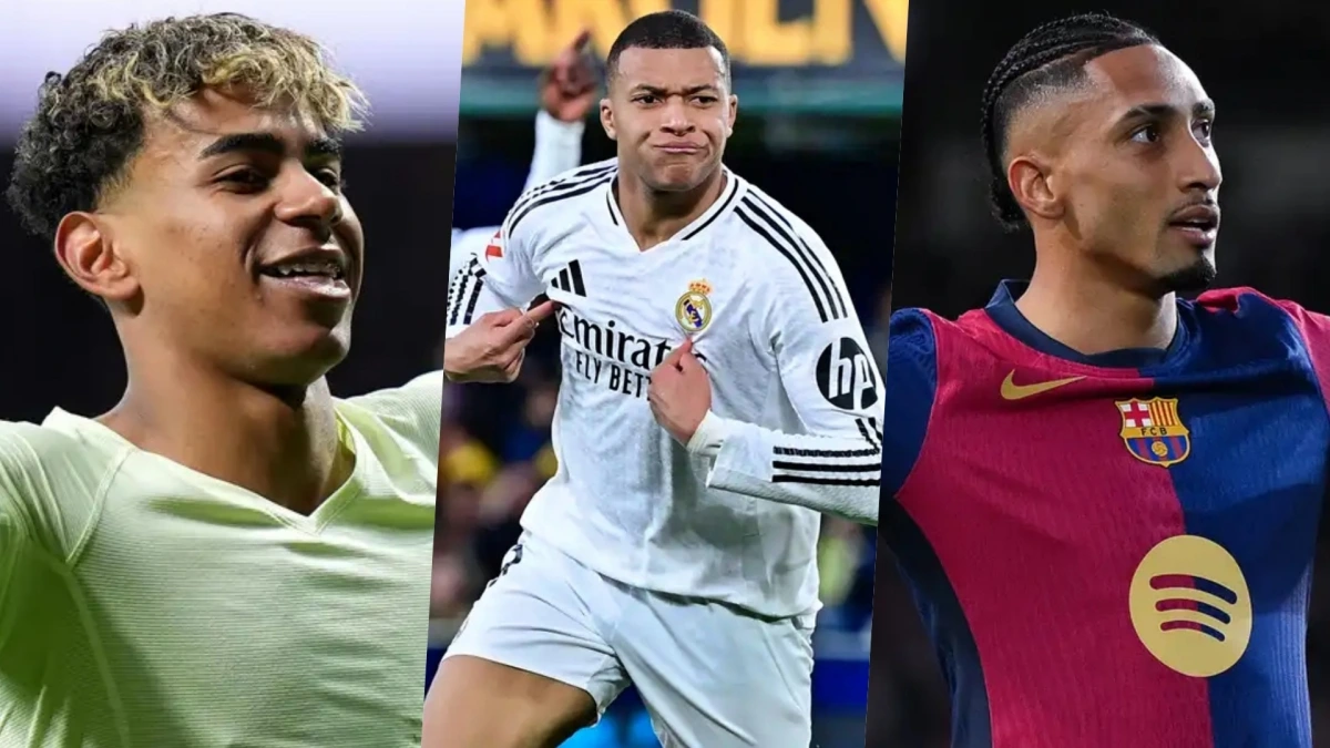 Top 10 cầu thủ dẫn đầu cuộc đua Quả bóng Vàng 2025 theo tờ Goal xếp hạng như sau: