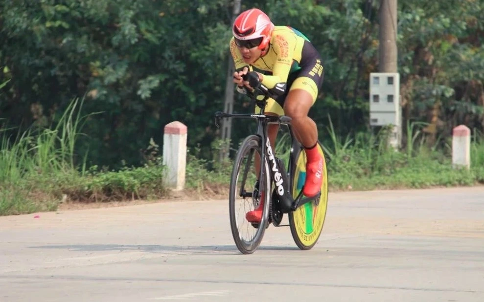 Nguyen Tuan Vu will compete in the men’s category at the 2025 Tour of Thailand. (Photo: Gia Man/sggp.org.vn) 