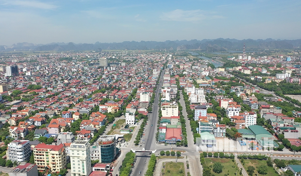 Thành phố Hoa Lư, tỉnh Ninh Bình hoàn thành nhiệm vụ xây dựng nông thôn mới. Ảnh: Báo Ninh Bình