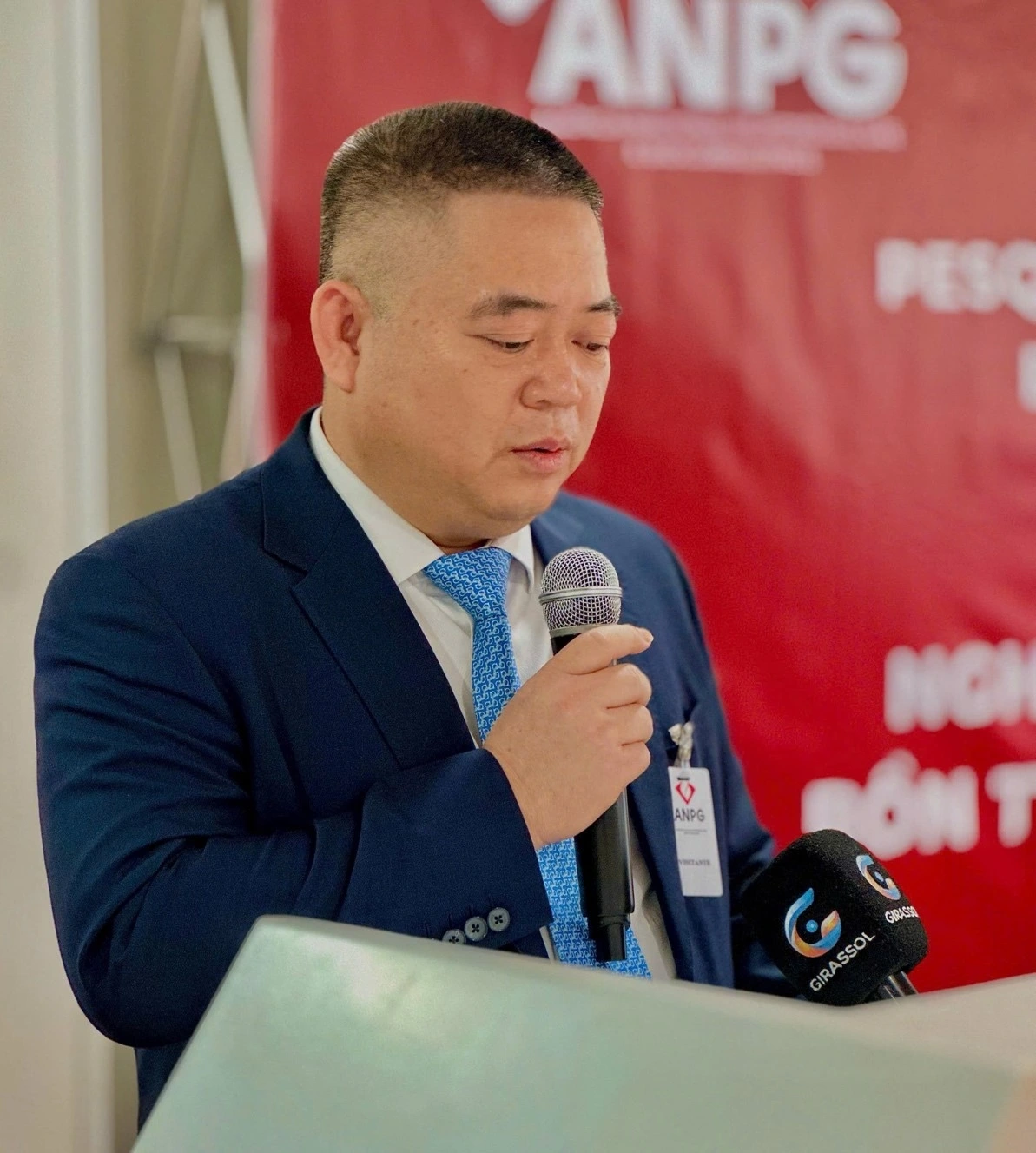 Chủ tịch Tập đoàn Xuân Thiện ông Nguyễn Văn Thiện phát biểu tại lễ ký kết tại Luanda