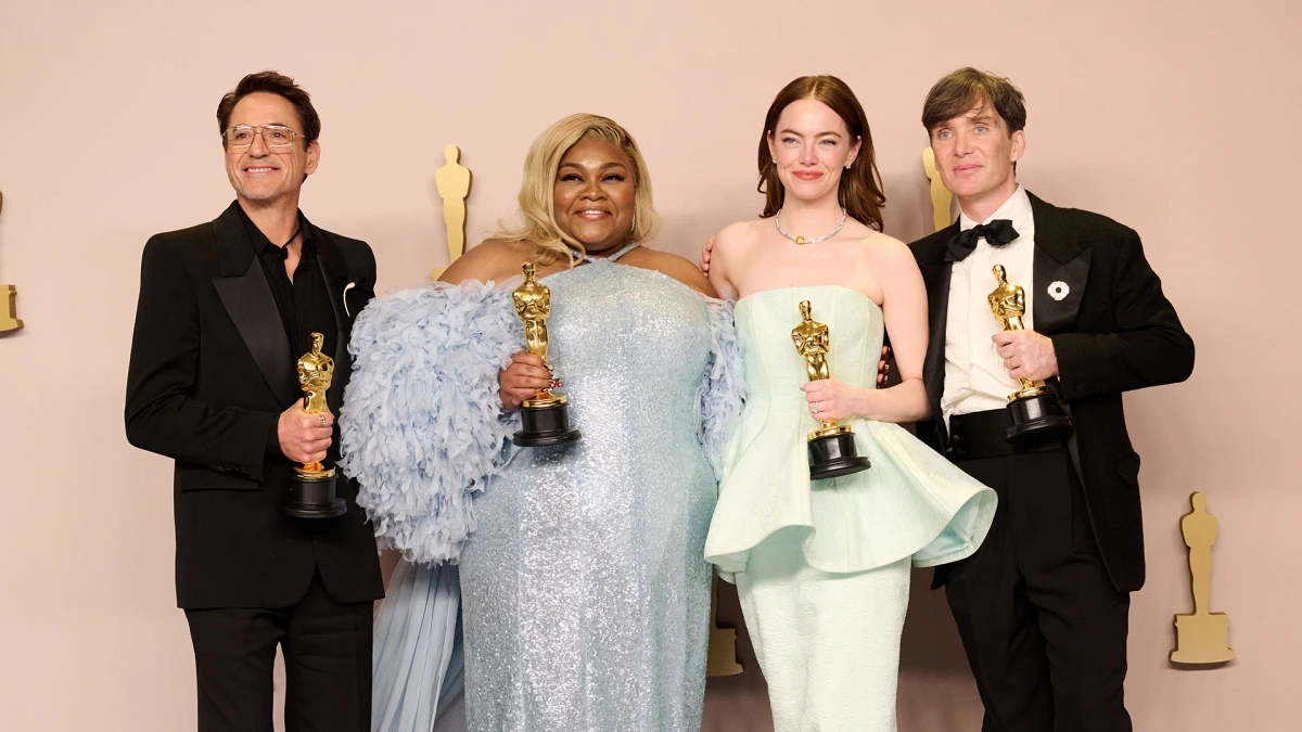 Những người chiến thắng hạng mục diễn xuất năm ngoái - Emma Stone, Robert Downey Jr., Cillian Murphy và Da'Vine Joy Randolph cũng sẽ có mặt tại sự kiện