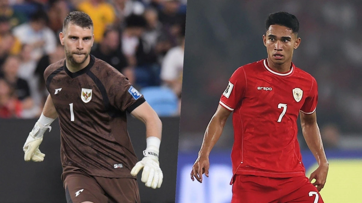 Maarten Paes và Marselino Ferdinan bị treo giò ở trận đấu với ĐT Trung Quốc tại vòng loại thứ 3 World Cup 2026 khu vực châu Á. (Ảnh: Getty)