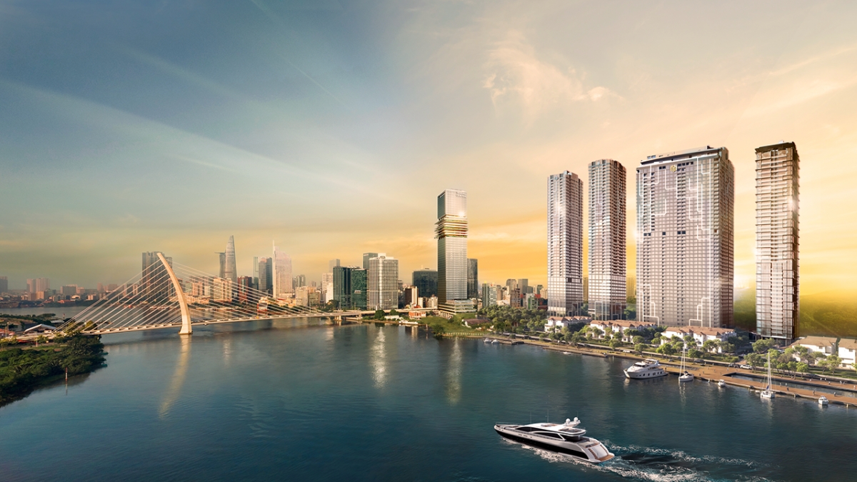 Grand Marina, Saigon là dự án bất động sản hàng hiệu Marriott &amp; JW Marriott đầu tiên tại Việt Nam, tọa lạc trên mảnh đất Ba Son lịch sử
