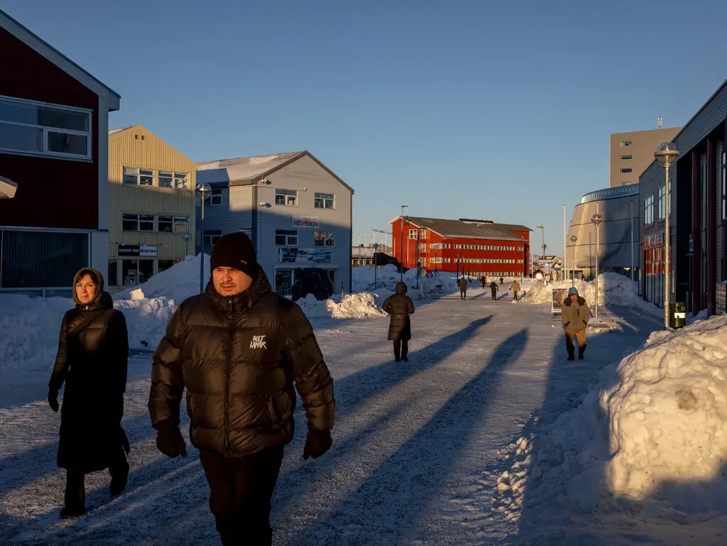 Nuuk, Greenland. Ảnh: New York Times