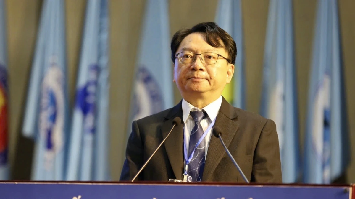 GS Lữ Minh Phong, Hiệu trưởng trường Đại học Khoa học Kỹ thuật Minh Tân (ảnh: VNU-HCM)