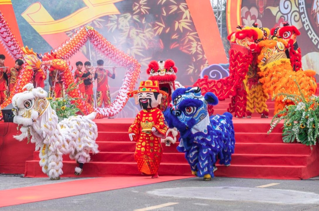 Lion dances impress both locals and visitors.