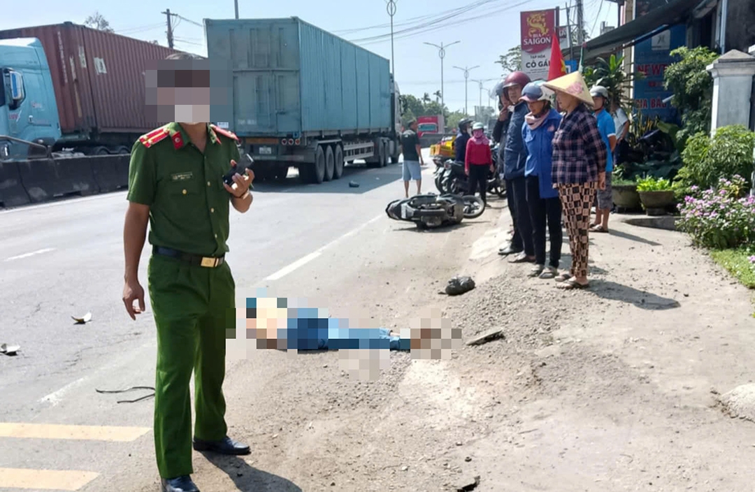 Hiện trường vụ tai nạn