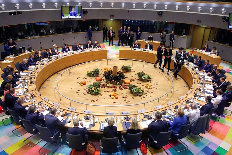 Hội nghị Thượng đỉnh EU. Ảnh: Reuters