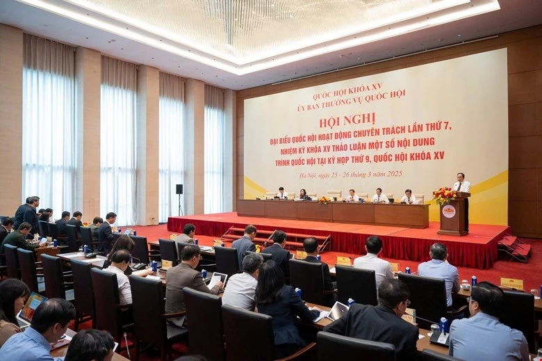 Hội nghị Đại biểu Quốc hội hoạt động chuyên trách lần thứ 7