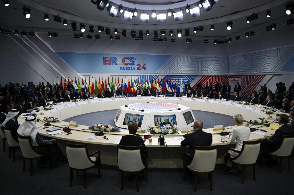 Hội nghị thượng đỉnh BRICS tại Nga năm 2024 (Ảnh: Jakarta Post)