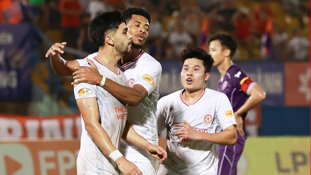 Thể Công Viettel giành chiến thắng trên sân khách (Ảnh: Thể Công Viettel FC)