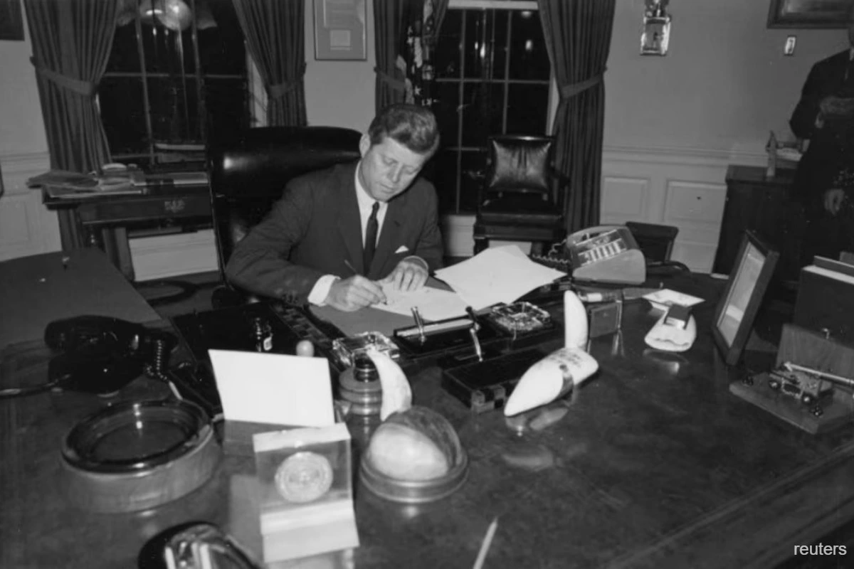 Cựu Tổng thống John F. Kennedy. Ảnh: Reuters