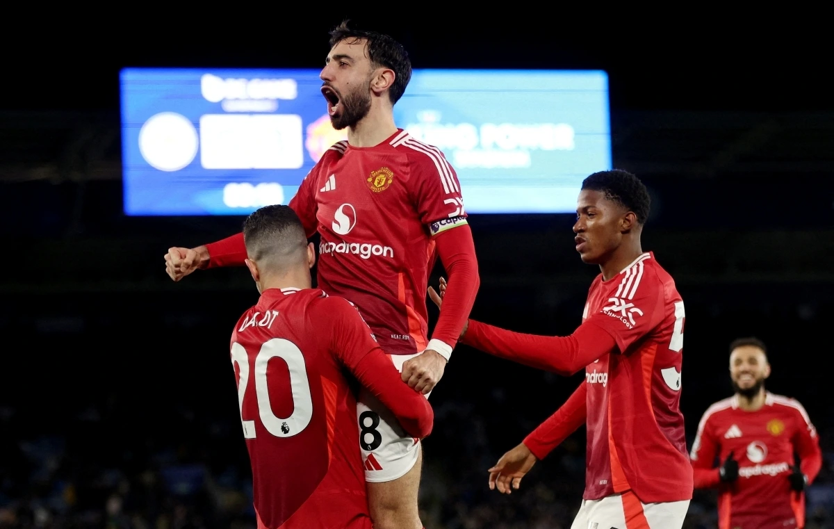 MU có chiến thắng dễ trước Leicester City (Ảnh: Reuters).