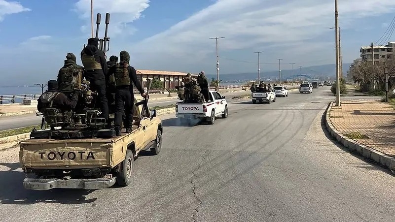Lực lượng an ninh Syria tại tỉnh Tartus, Syria. (Ảnh: AFP)
