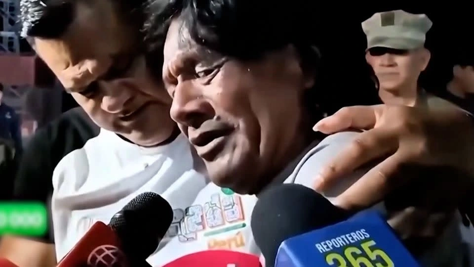Ông Maximo Napa sống sót sau 95 ngày trôi dạt trên Thái Bình Dương. Ảnh: La Republica/Reuters