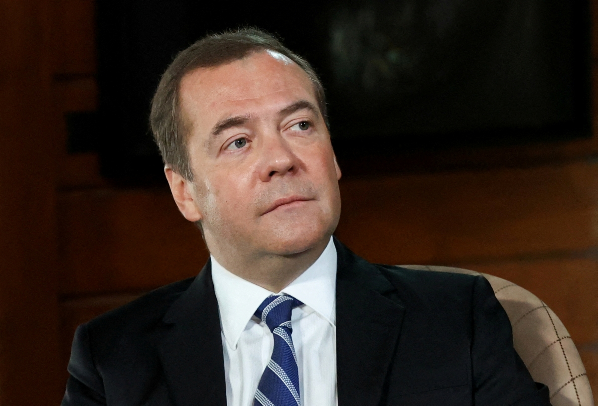Phó Chủ tịch Hội đồng An ninh Nga Dmitry Medvedev. Ảnh: Reuters
