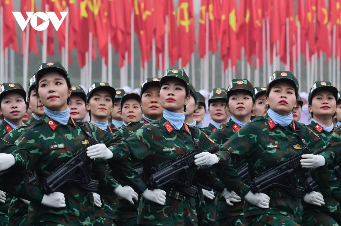 Female peacekeepers 