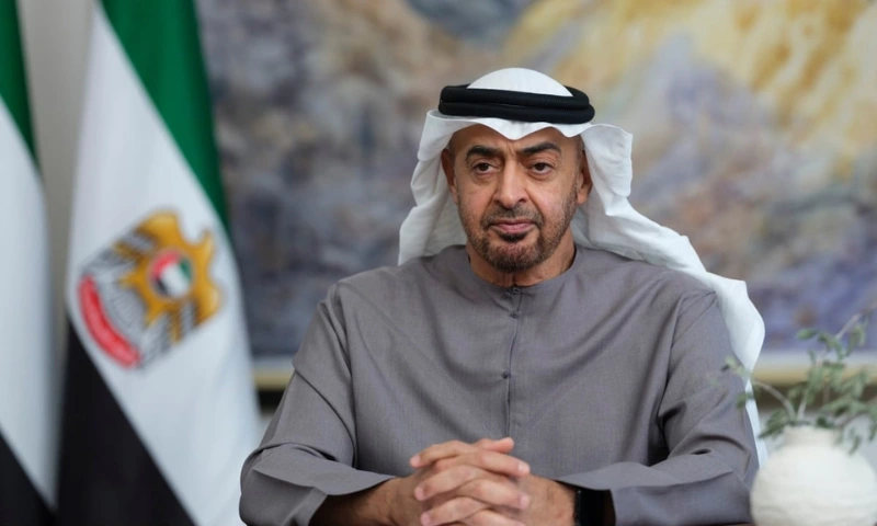 Tổng thống UAE Mohamed bin Zayed. Ảnh: The Gulf Observer