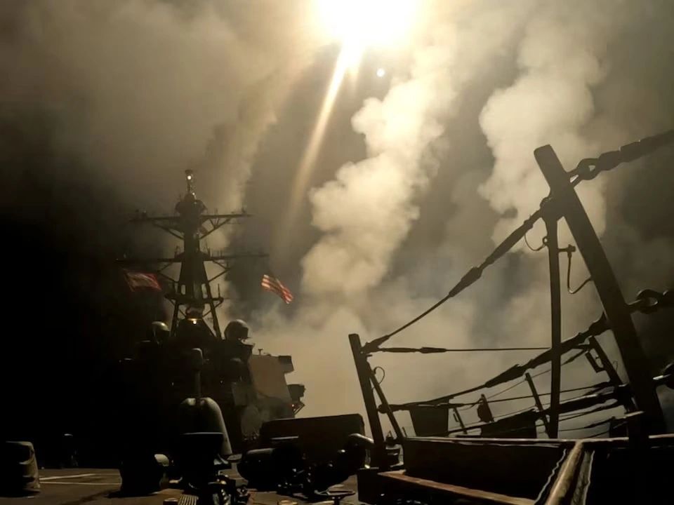 Mỹ không kích lực lượng Houthi ở Yemen đêm 15/3. Ảnh: Reuters