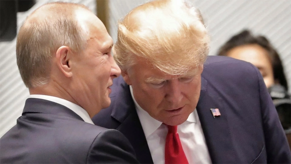 Tổng thống Nga Vladimir Putin và Tổng thống Mỹ Donald Trump. Ảnh: Reuters