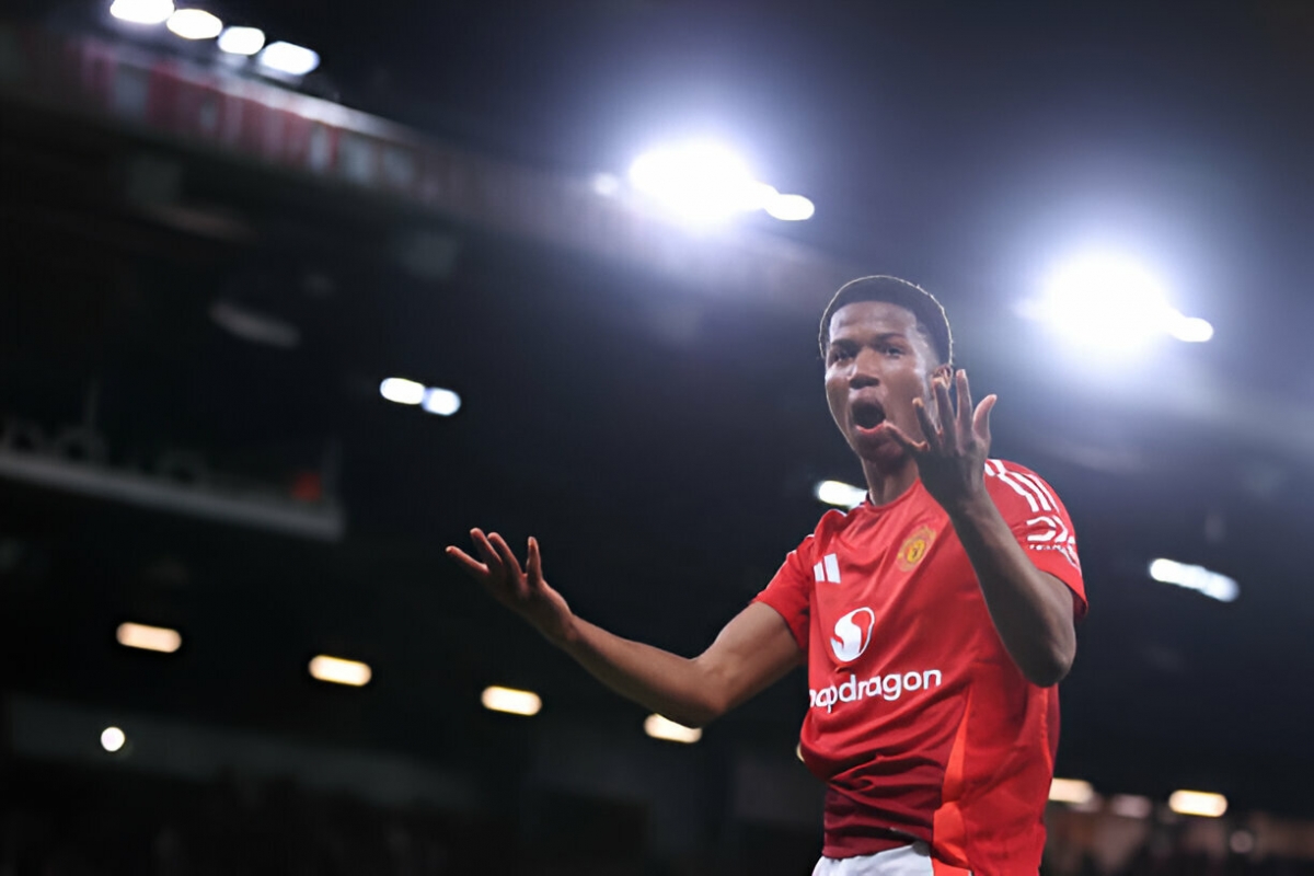 Chido Obi-Martin ra mắt khá ấn tượng tại MU. (Ảnh: Getty). 