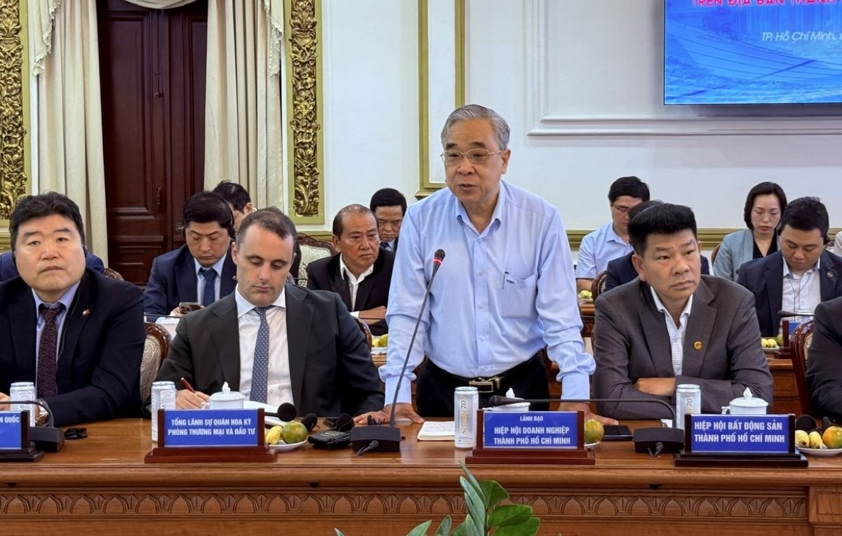 Ông Nguyễn Ngọc Hòa, Chủ tịch Hiệp hội Doanh nghiệp TP.HCM (HUBA)