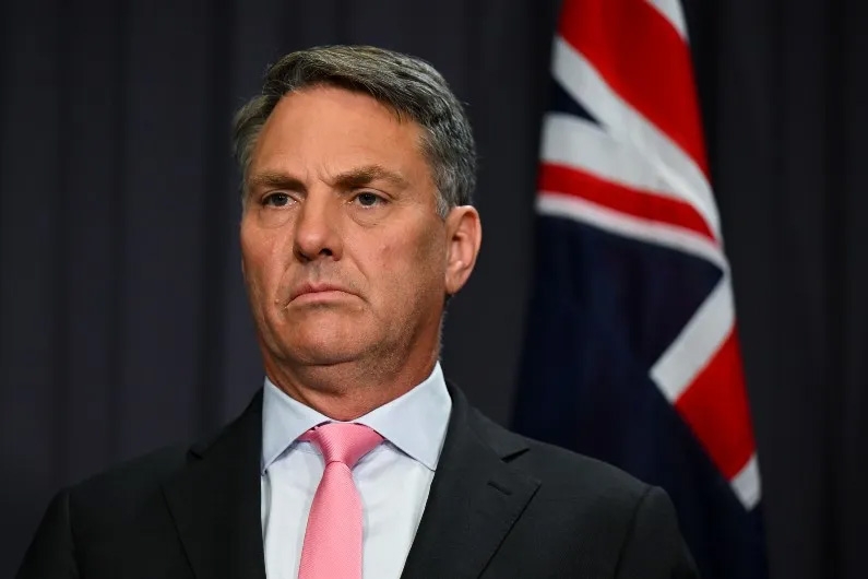 Phó Thủ tướng, Bộ trưởng Quốc phòng Australia Richard Marles. Ảnh: AAP