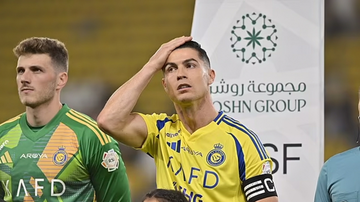 Ronaldo ghi bàn nhưng Al Nassr vẫn chưa thể thắng (Ảnh: Getty)