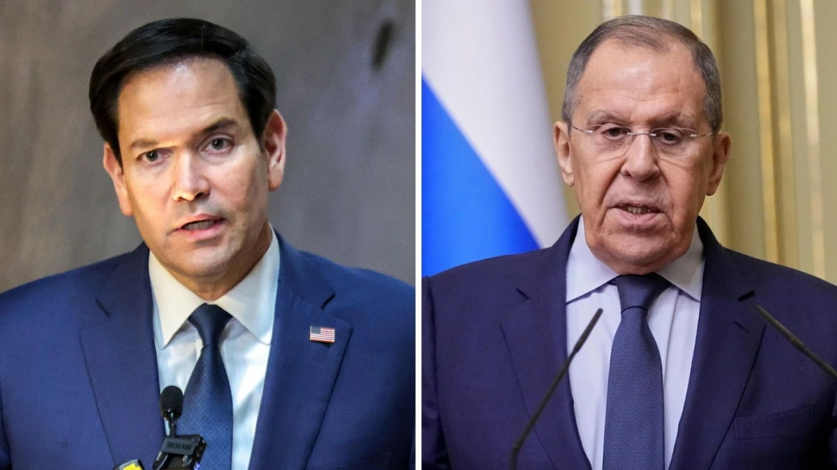 Ngoại trưởng Mỹ Marco Rubio và Ngoại trưởng Nga Sergey Lavrov