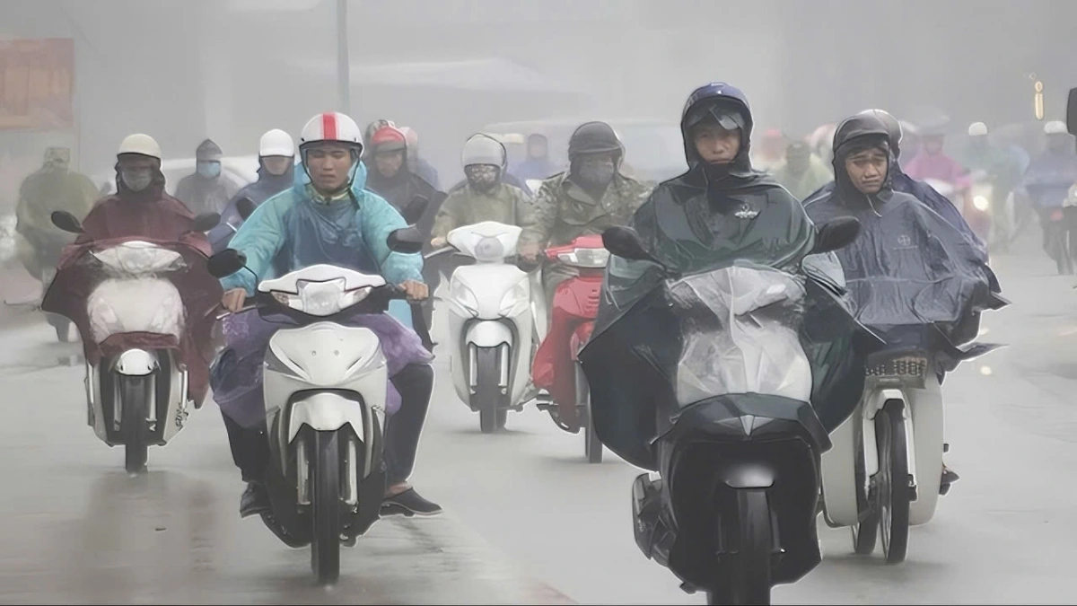 Miền Bắc có mưa nhỏ, đêm và sáng trời lạnh