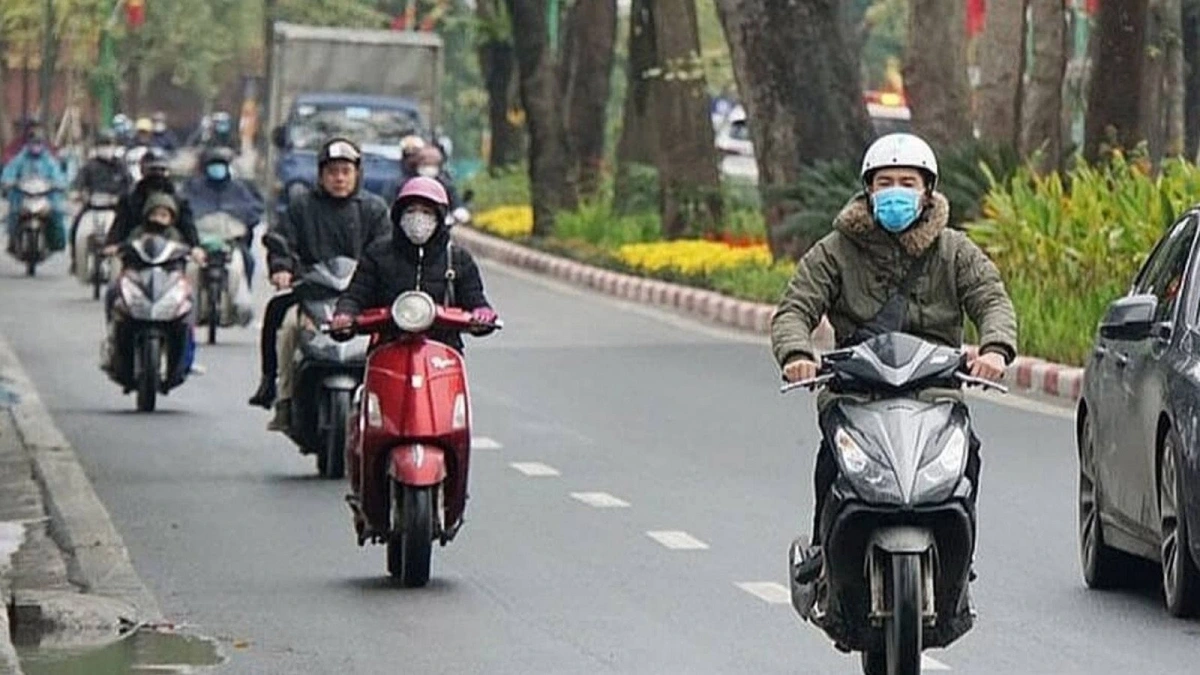 Miền Bắc có mưa nhỏ, đêm và sáng trời lạnh