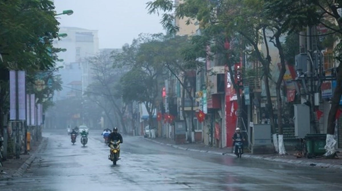 Miền Bắc tiếp tục có mưa phùn, đêm và sáng lạnh