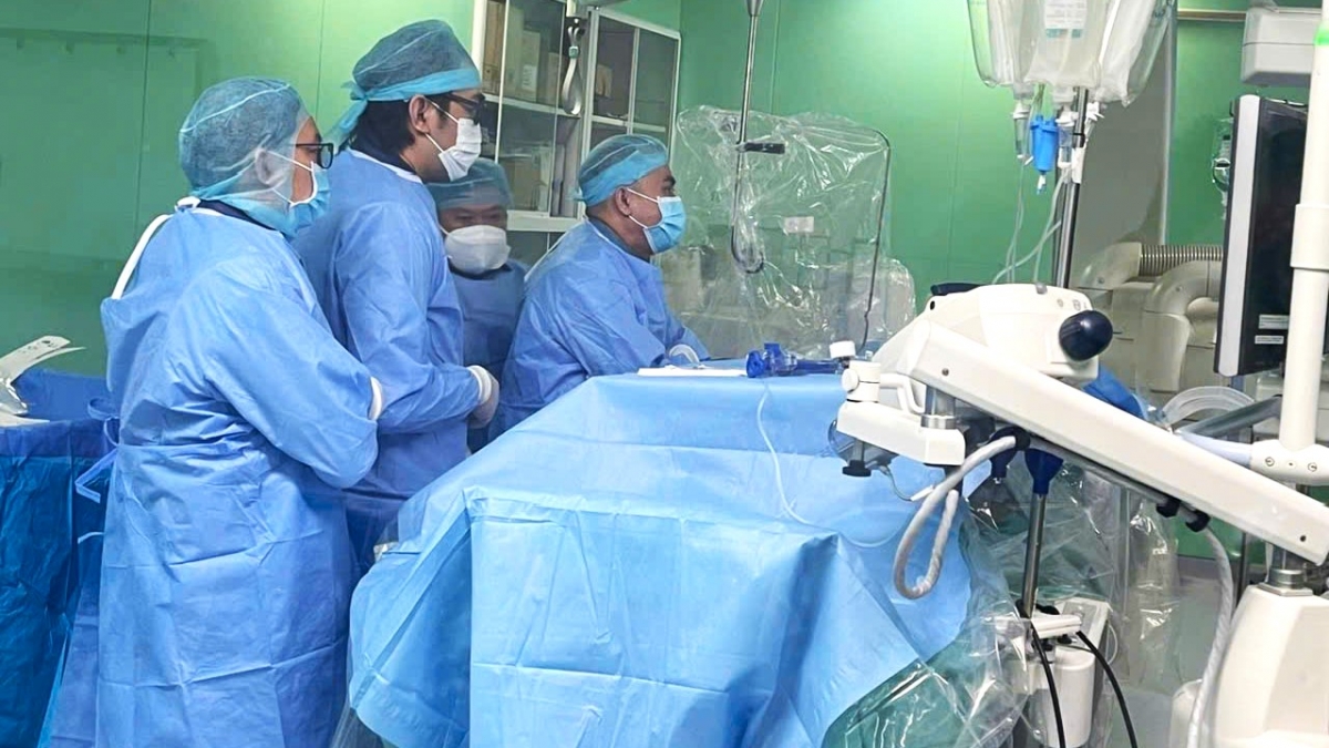 Thủ thuật trong 60 phút cứu sống bệnh nhân