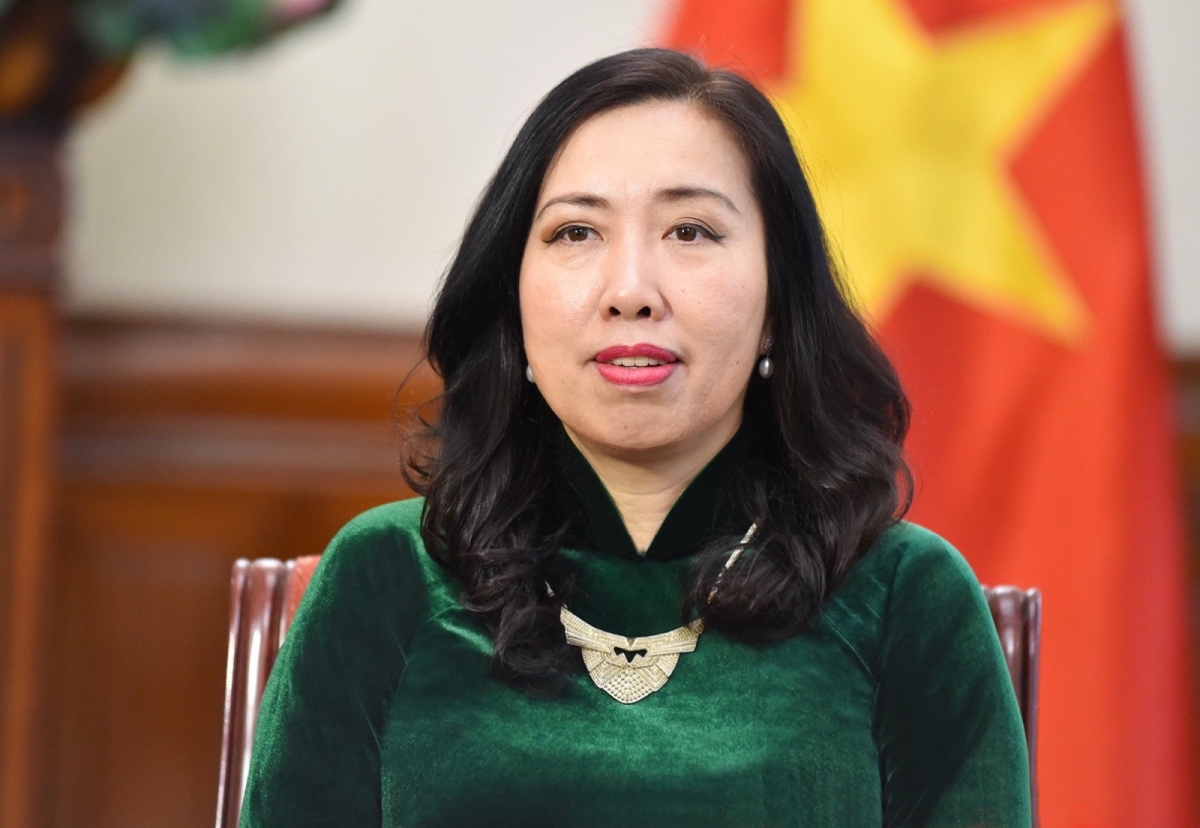 Thứ trưởng Bộ Ngoại giao Lê Thị Thu Hằng