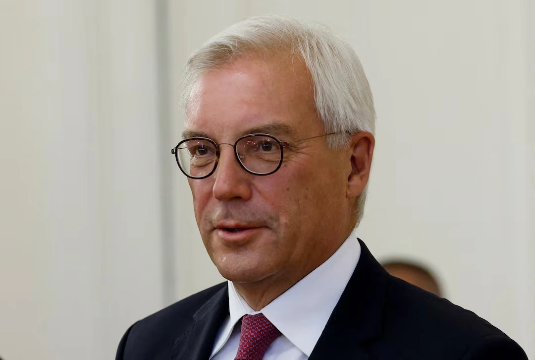 Thứ trưởng Ngoại giao Nga Alexander Grushko. Ảnh: Reuters