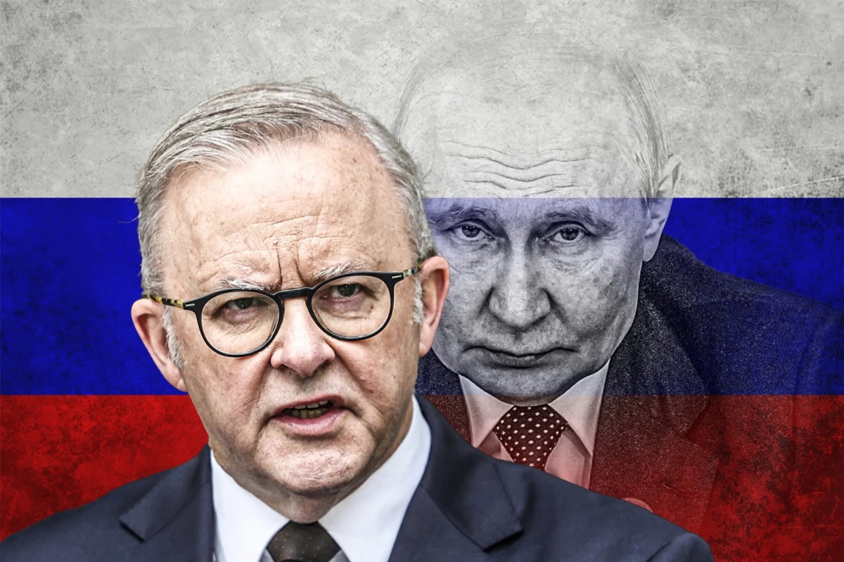Thủ tướng Australia Anthony Albanese và Tổng thống Nga Vladimir Putin. Nguồn: Michael Howard
