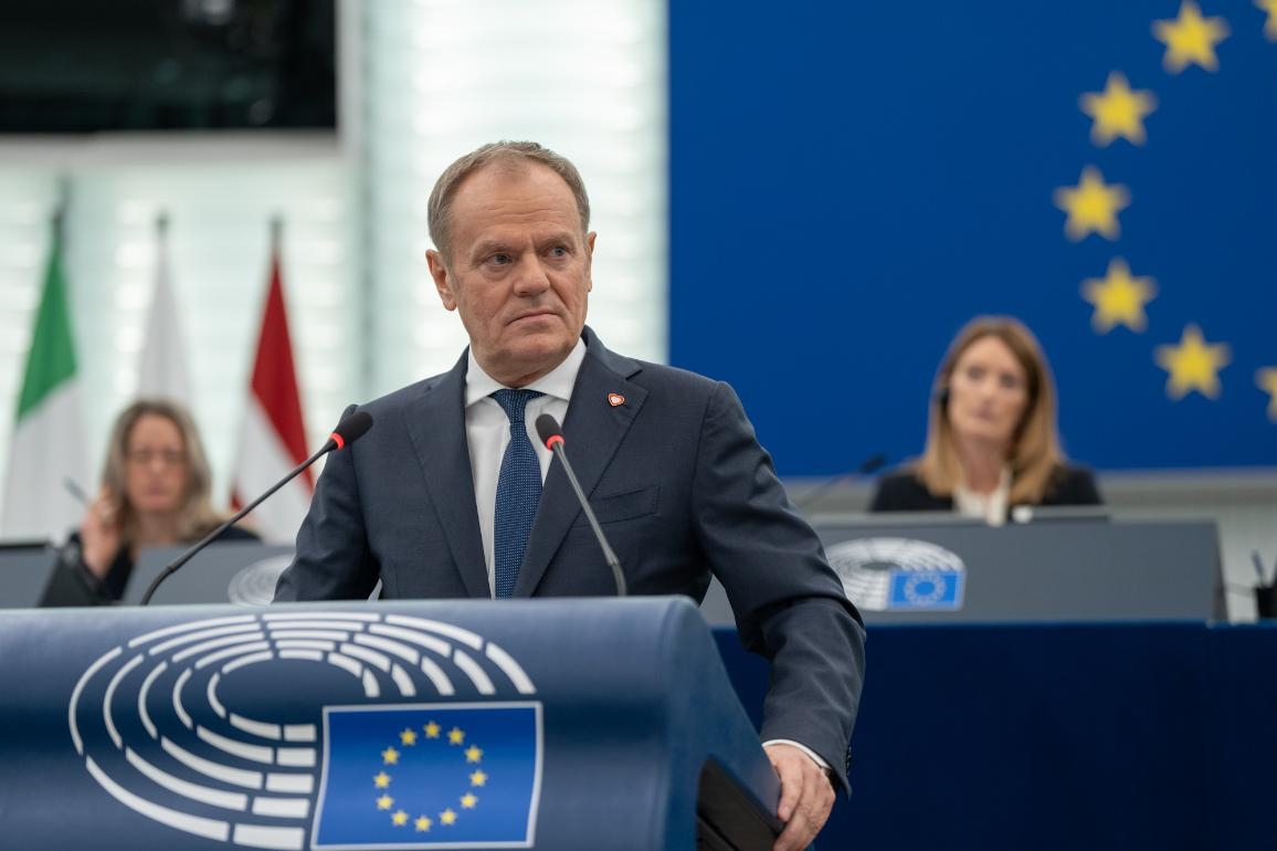 Thủ tướng Ba Lan Donald Tusk (Ảnh-europarl.europa.eu)