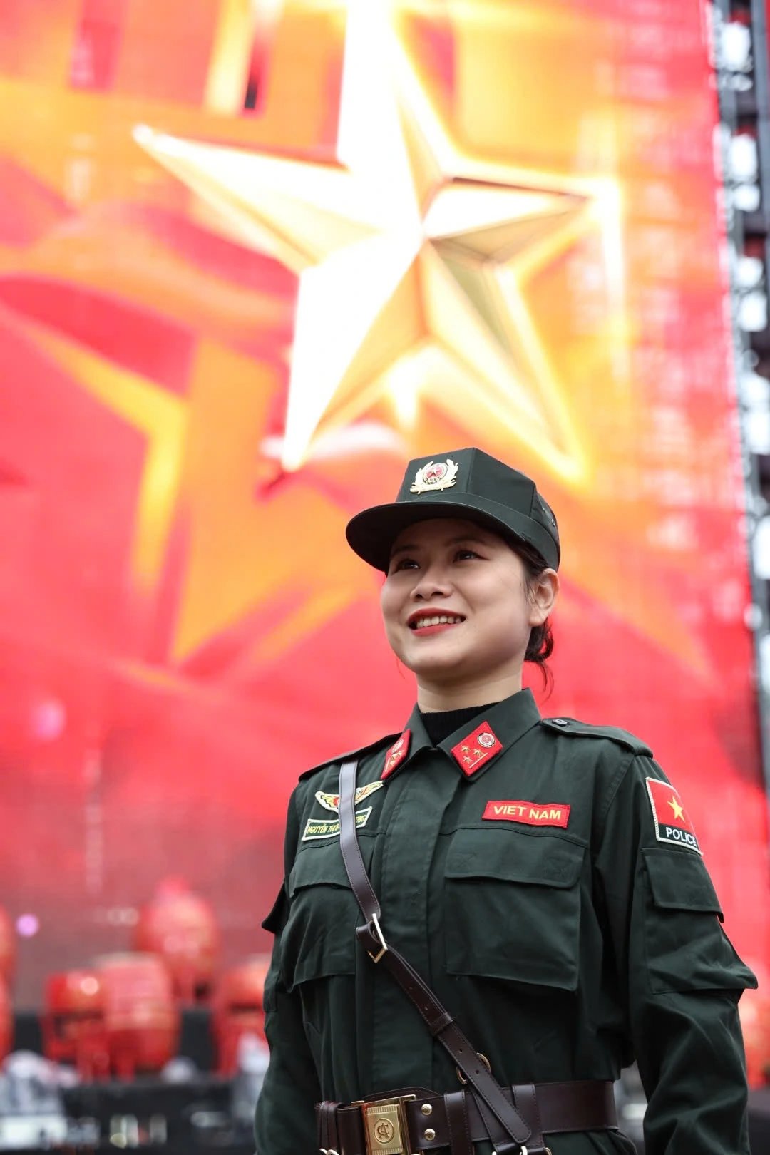 Thượng úy Nguyễn Thị Bích Phương tự nguyện tham gia đơn vị Cảnh sát gìn giữ hòa bình với nhiệm vụ tại đội Đặc nhiệm (SWAT). (Ảnh: Kiên Đặng)
