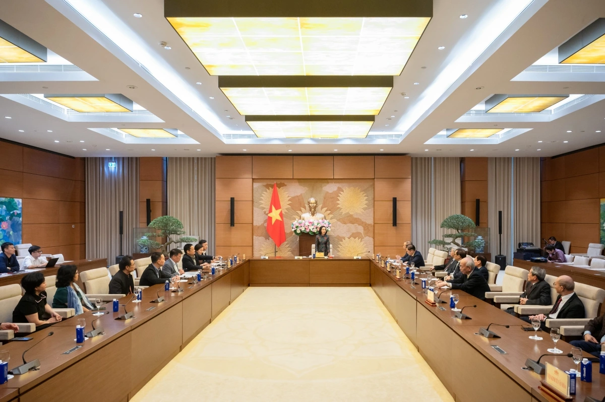 Toàn cảnh cuộc gặp mặt_Ảnh Cổng thông tin điện tử Quốc hội
