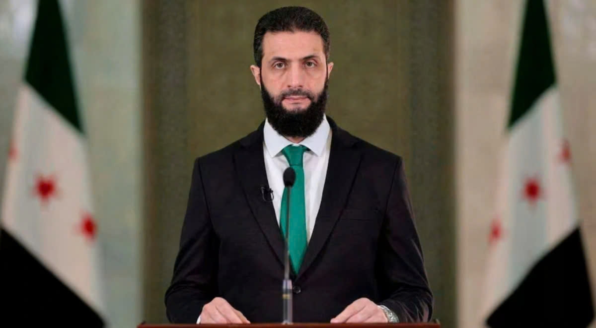 Tổng thống lâm thời Syria Ahmed Al-Sharaa