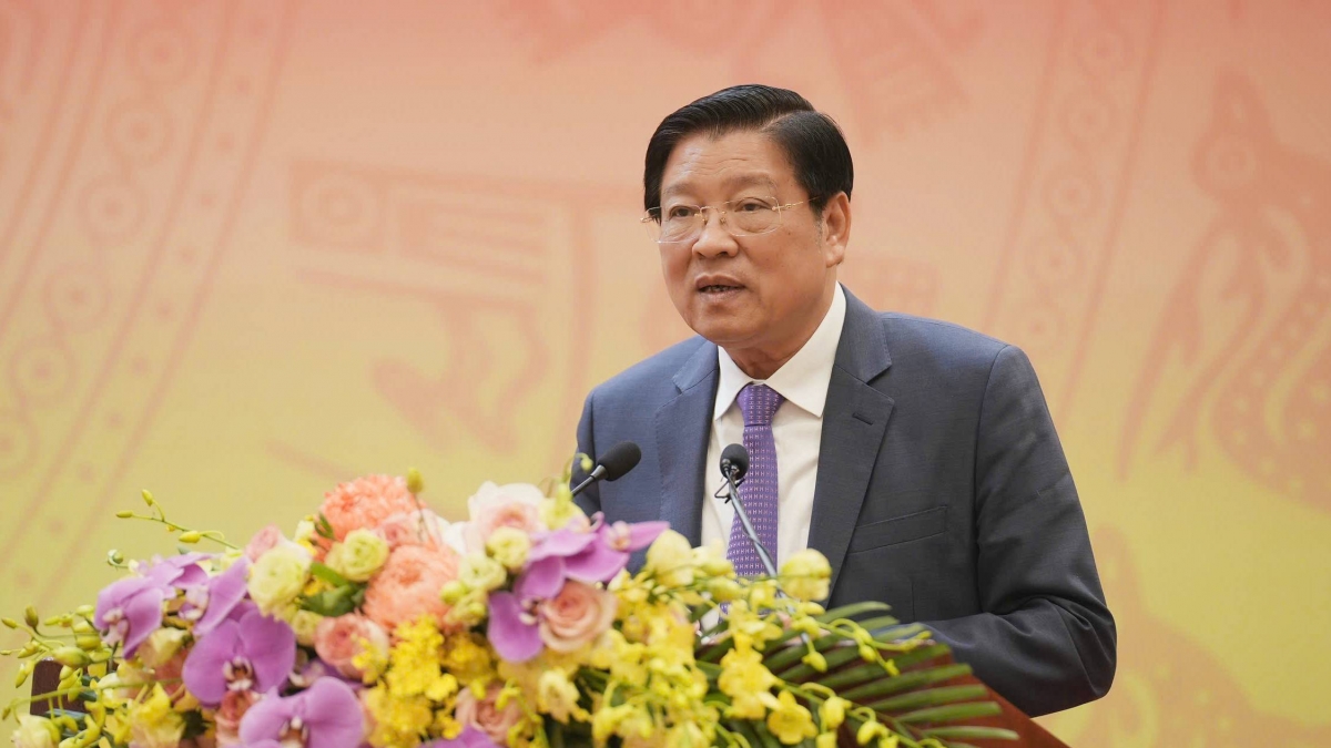 Ủy viên Bộ Chính trị, Bí thư Trung ương Đảng, Trưởng Ban Nội chính Trung ương Phan Đình Trạc