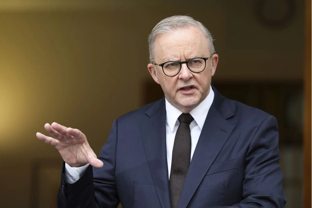 Thủ tướng Australia Anthony Albanese. Nguồn: Alex Ellinghausen