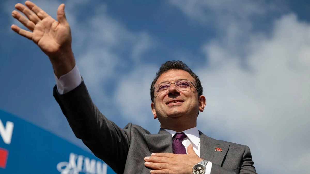 Ông Ekrem Imamoglu. Ảnh: Middle East Eye