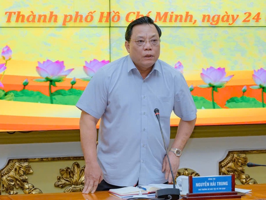 Thứ trưởng Bộ Dân tộc và Tôn giáo Nguyễn Hải Trung