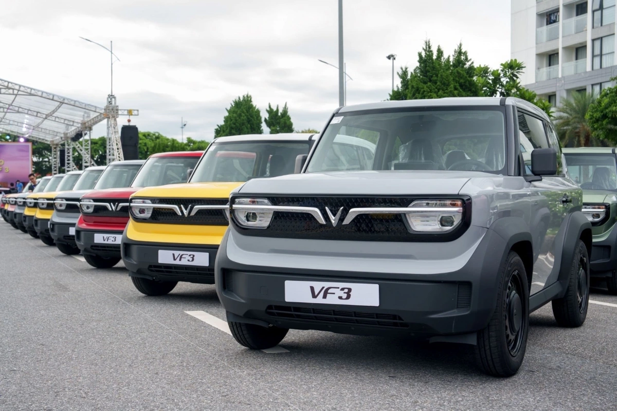 VF 3 xe bán chạy nhất của VinFast trong tháng 2/2025