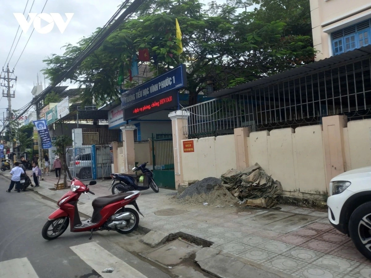 Trường Tiểu học Vĩnh Phước 1, nơi cô giáo bị 2 người đàn ông vào trường xé áo