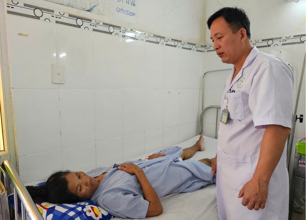 Hiện bệnh nhân đã qua cơn nguy kịch. Ảnh: B.H 