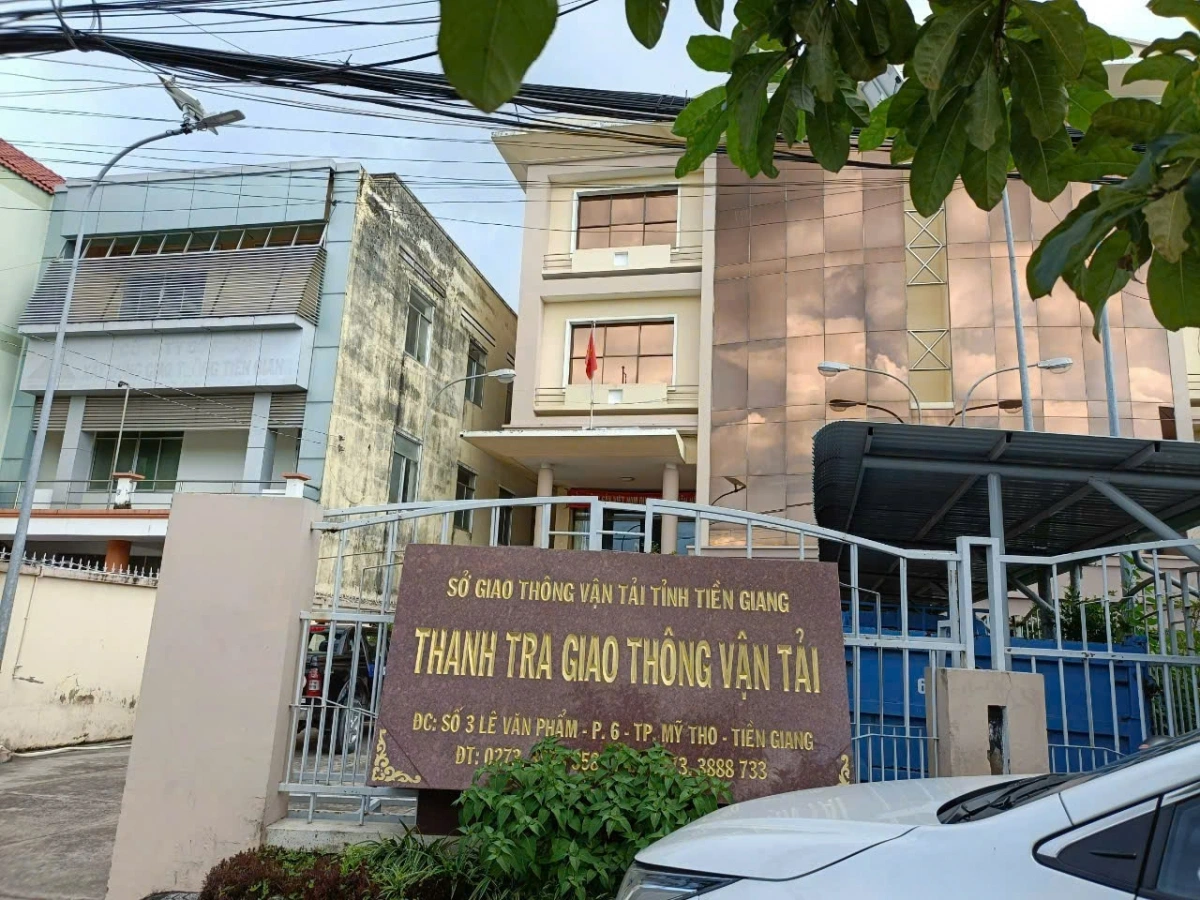 Cơ quan Thanh tra Sở GTVT tỉnh Tiền Giang(trước đây) có nhiều cán bộ vi phạm do "tha bổng" xe tải vi phạm