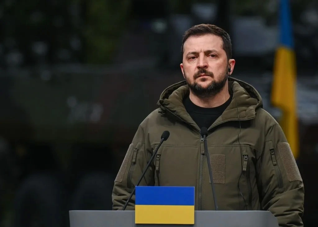 Tổng thống Zelensky cho hay, Ukraine đã thử nghiệm thành công UAV tầm tấn công 3.000km. Ảnh: Getty